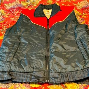 Men’s Vintage puffer vest, excellent condition sz Large